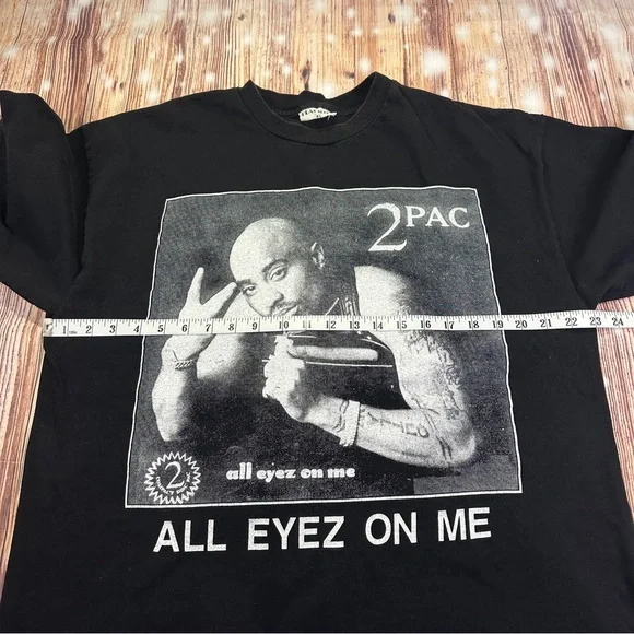 VINTAGE 2PAC ALL EYEZ ON ME MEN’STSHIRT MADE IN USAXL